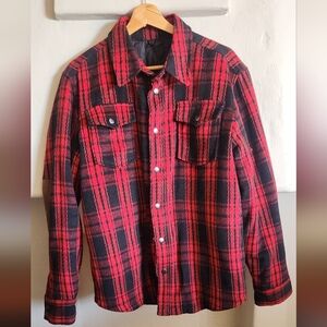 Red Plaid lumberjack jacket